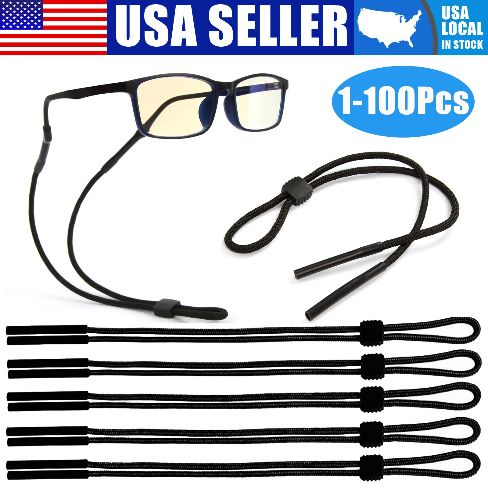 316 Stainless Steel Eyeglass Holder Necklace Chain for Men Women Glasses Strap 3