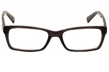 Armani Exchange Eyeglasses AX3007 3007 8005 Transparent Black Optical Frame 53mm 2