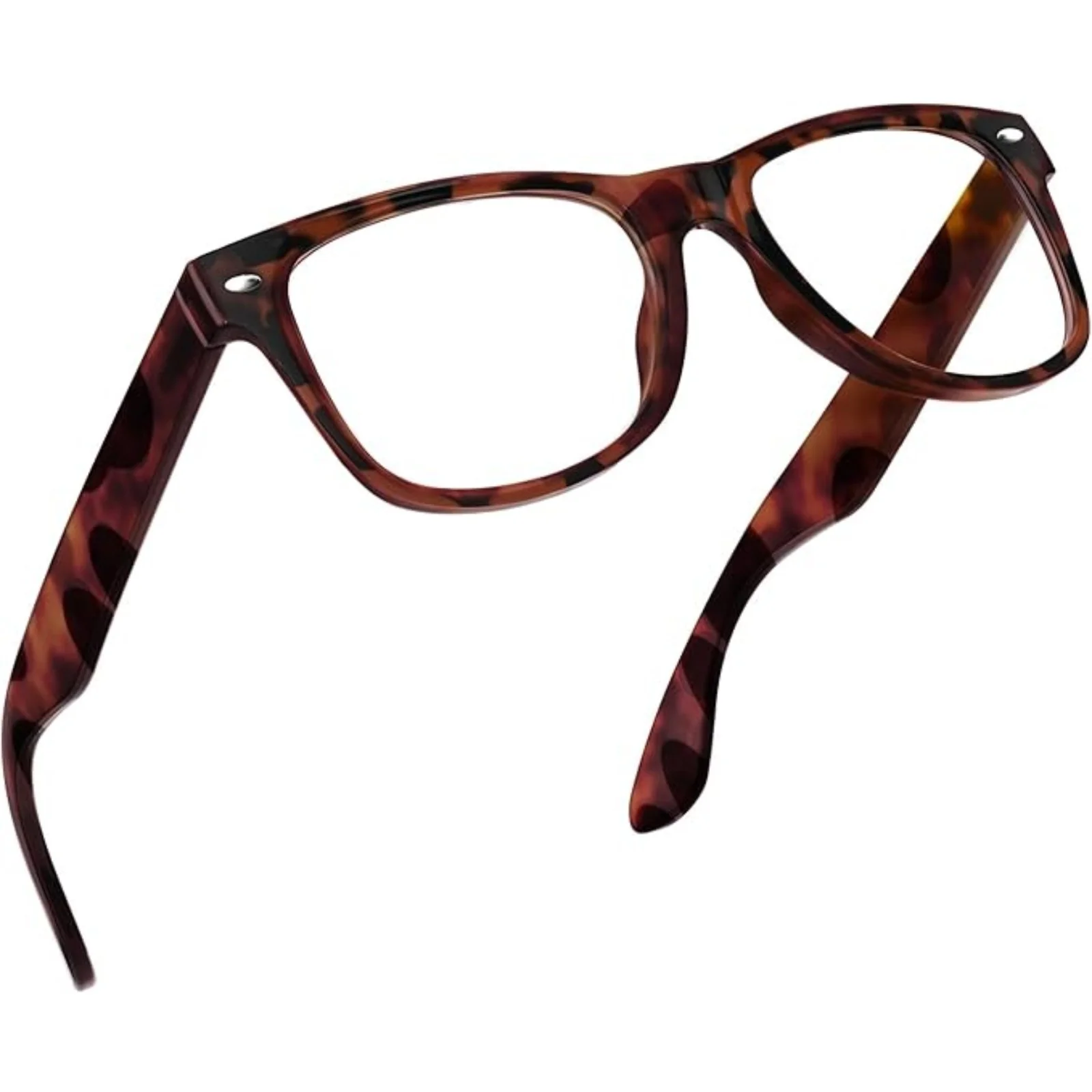 Elbru Men Blue Film Resin Reading Glasses Women Metal Half Frame Hyperopia Eyeglasses 1.5 2.0 2.5 3.0 3.5 4.0 Diopter For male 4