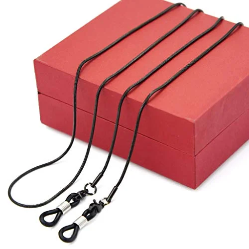 Eyeglasses Chain for Women Men Glass Sunglasses Strap Holder Eyewear Black 3