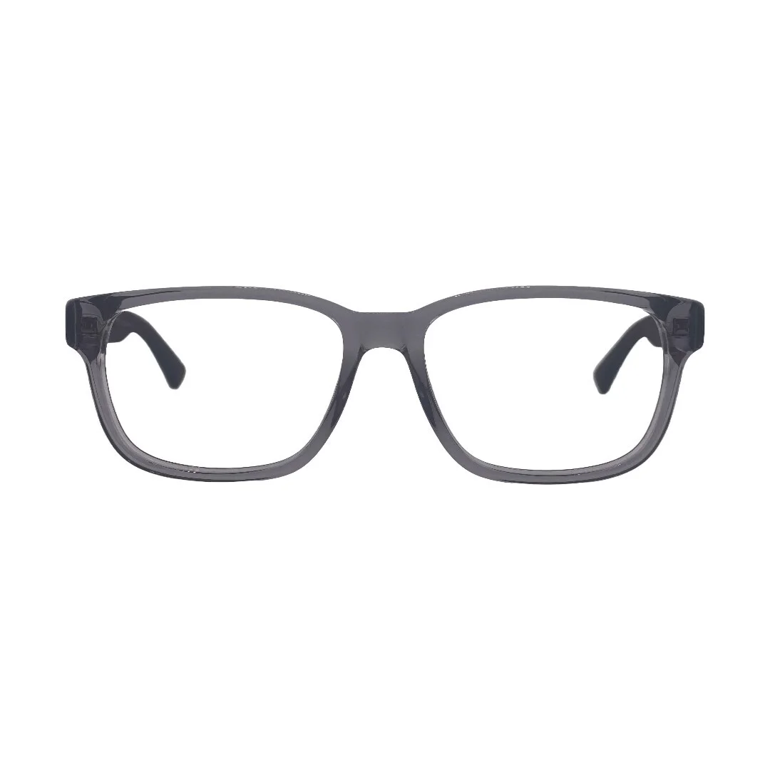 Gucci GG0011O Transparent Grey / Black Eyeglasses Frames 55mm 17mm 145mm 2
