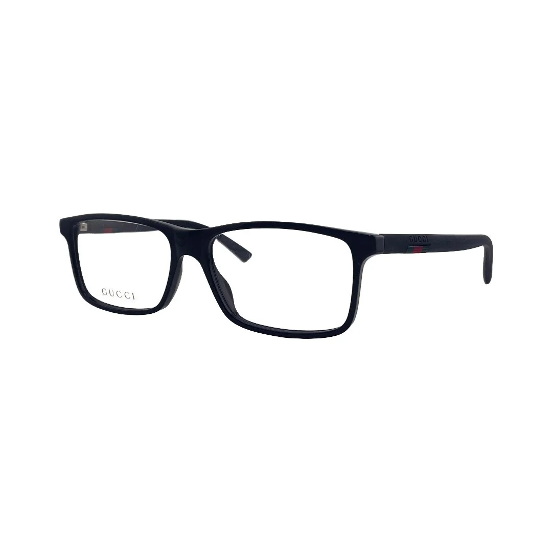 Gucci GG0424O Black Rectangle Eyeglasses Frames 56mm 16mm 145mm