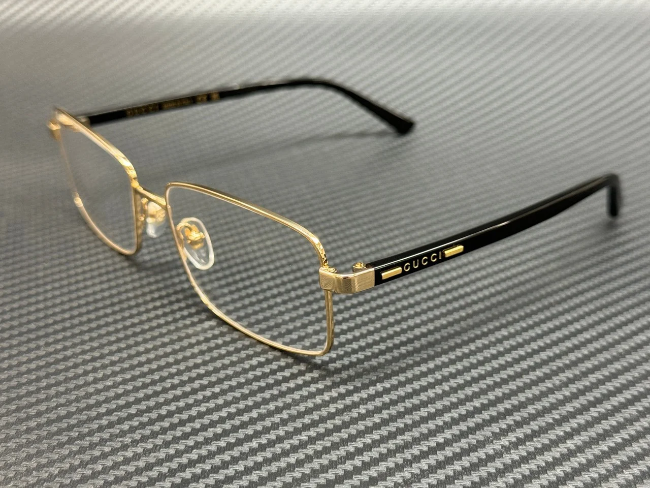 GUCCI GG1586O 004 Gold Black Men