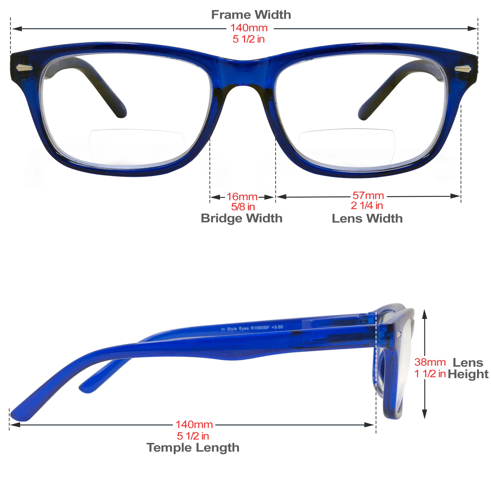 In Style Eyes Seymore Retro BiFocal Reading Glasses 4