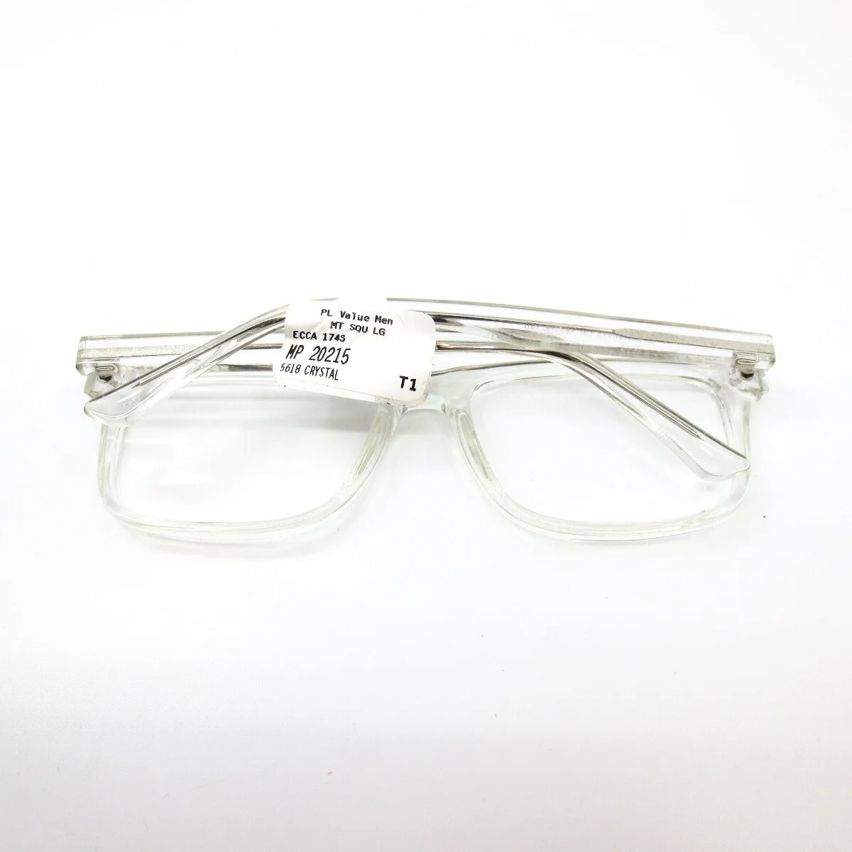 MP 20215 CR CRYSTAL Eyeglasses Rectangular Clear Frames 56-18-140 2