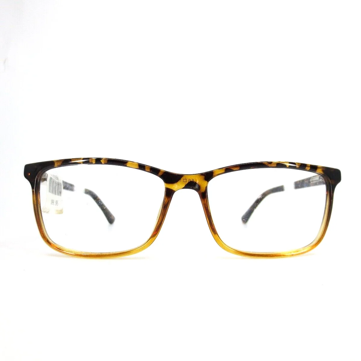 MP20207 TORT/YELLOW Mens Rectangular Full Rim Eyeglasses Frames 56-16-145