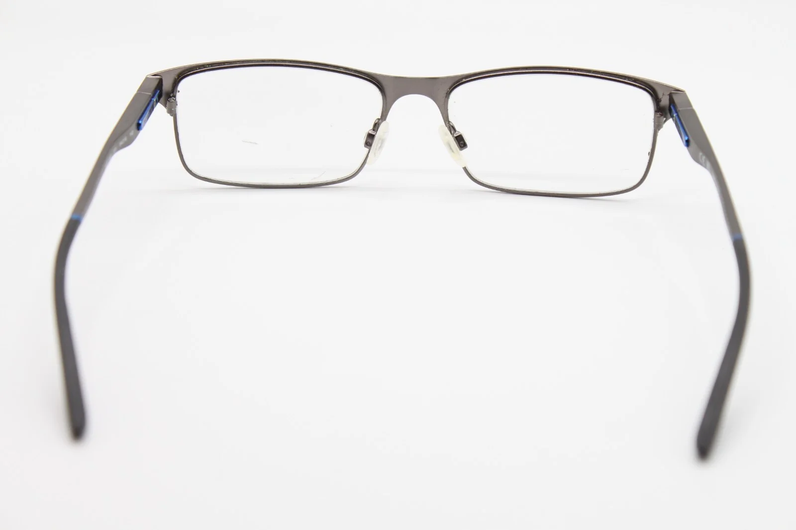 NEW NIKE 8046 071 GUNMETAL GREY BLACK AUTHENTIC EYEGLASSES 54-16 2