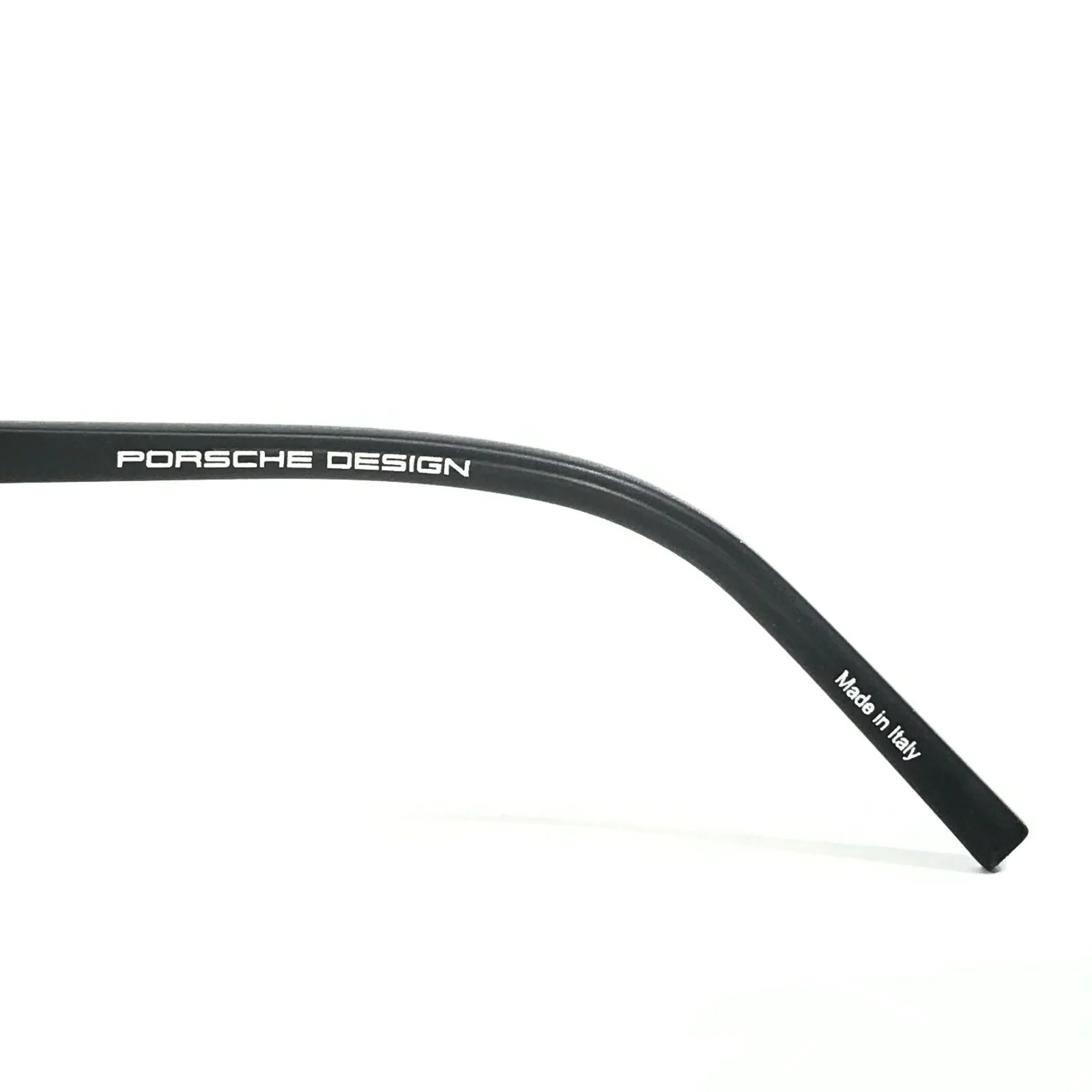 Porsche Design Eyeglasses Frames P8313 B Matte Gold Black Square 57-15-145 2