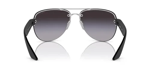 PRADA LINEA ROSSA PS 50PV 17G1O1 Black Demo Lens 57 mm Men 3