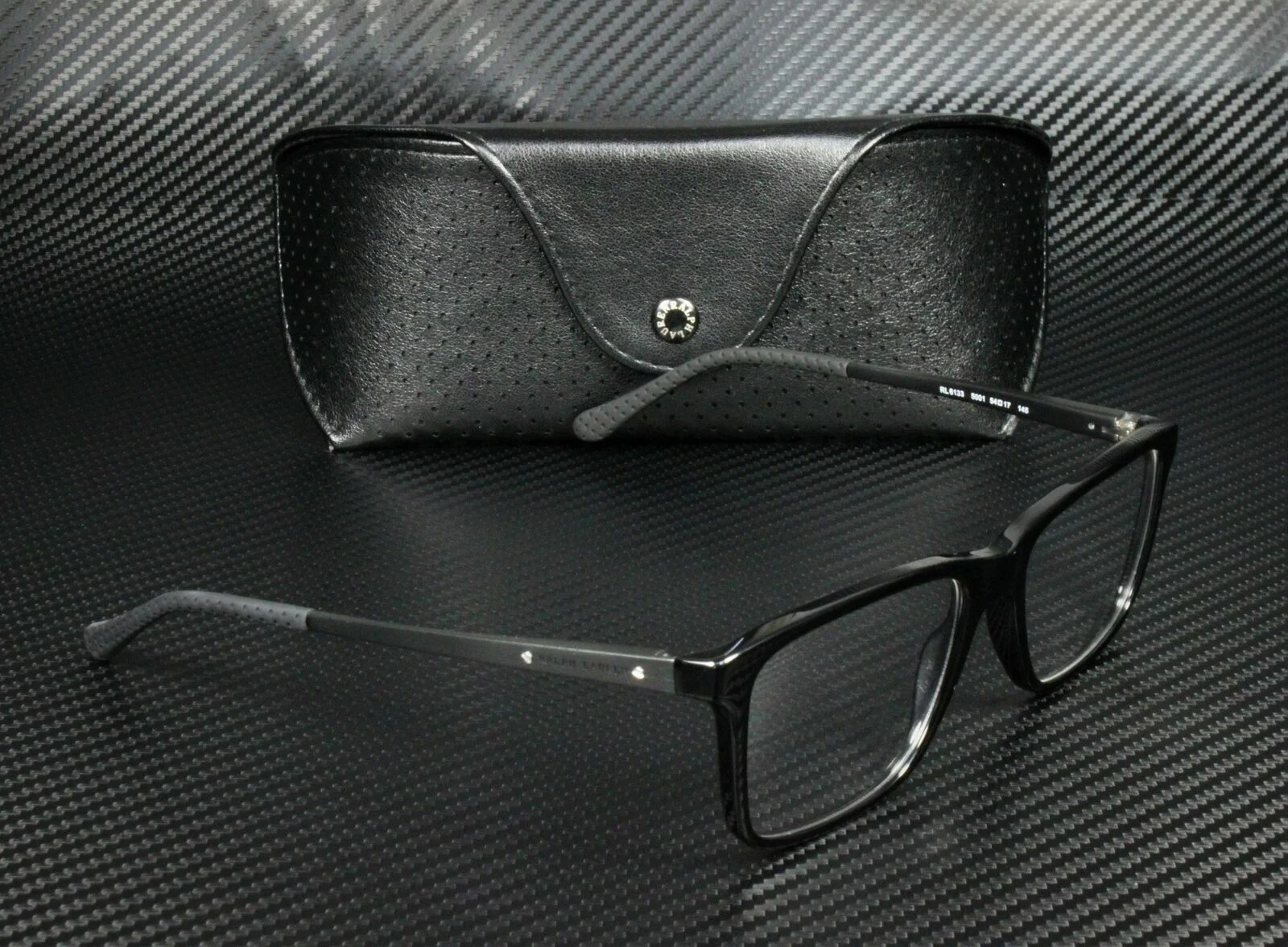 Ralph Lauren RL6133 Mens Black Eyeglasses Frames 5001-54