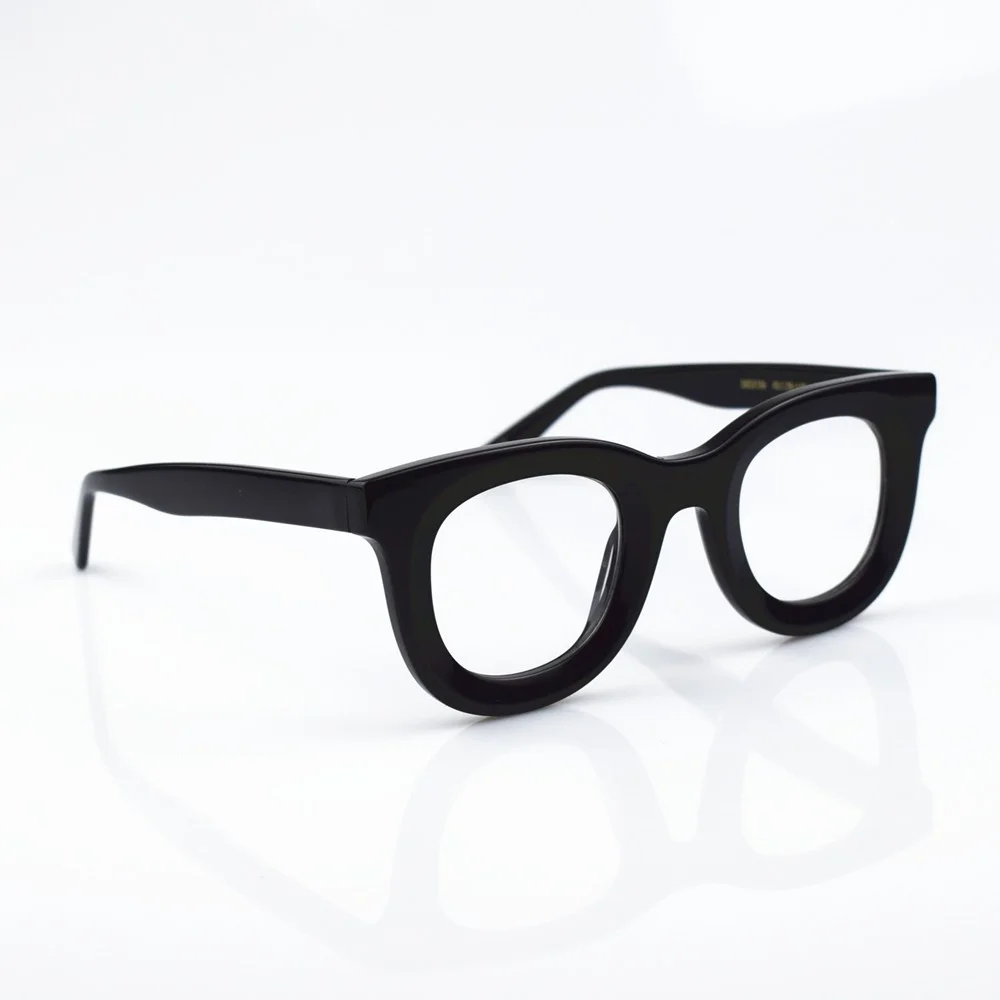 Retro Thick Acetate Eyeglasses Frames Full Rim Reading glasses Fashion Men Women 2
