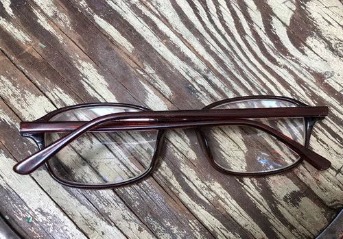 ROMCO 4 1/2 5 3/4 R.O. 54-22-140 EYEGLASSES BROWN FULL RIM MEN 2