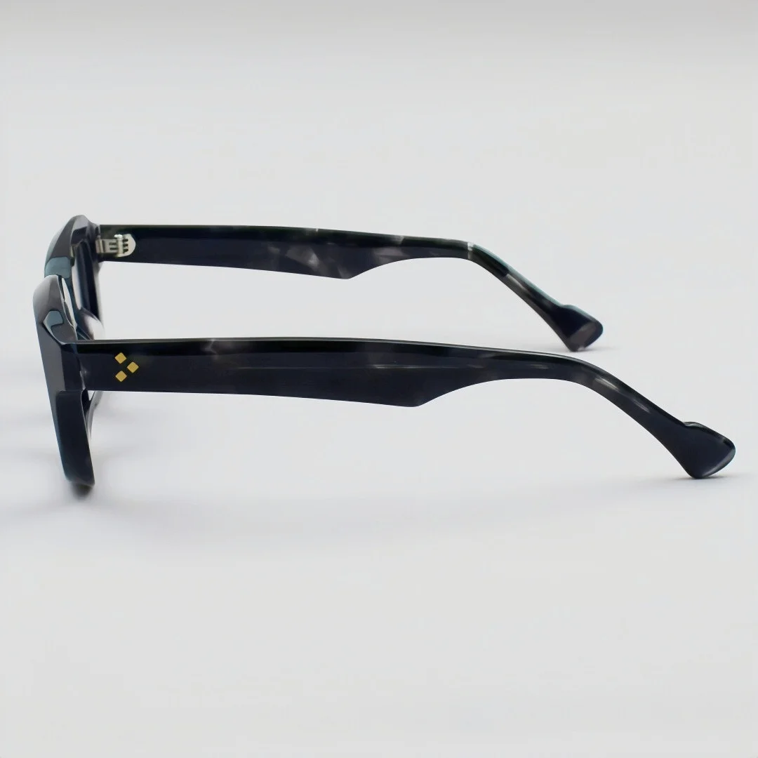 Thick Acetate Square Reading Eyeglasses Frames Fashion Men Women Retro Glasses 2