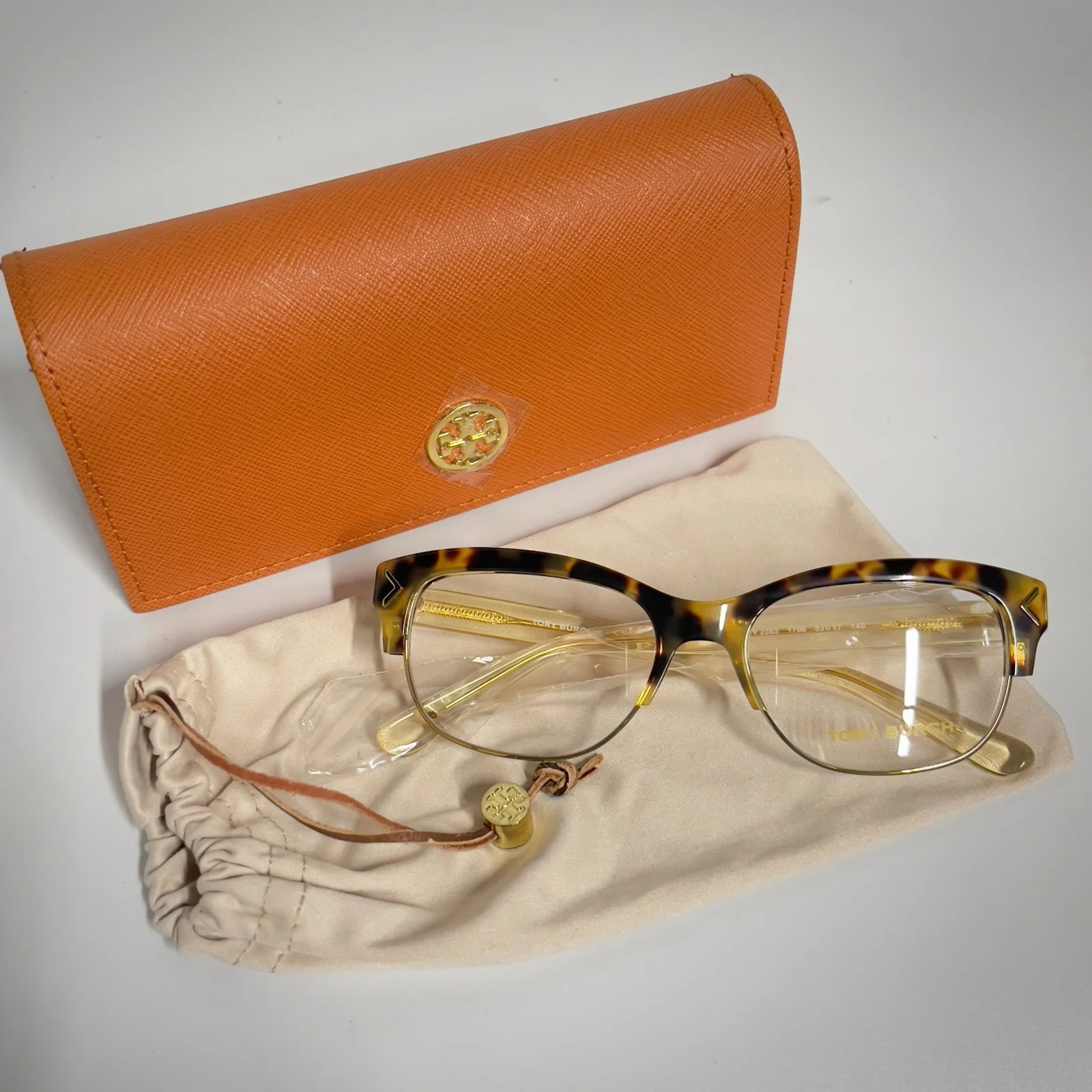 Tom Ford TF5889B Blue Block Eyeglasses 052 Dark Havana 53mm FT5889