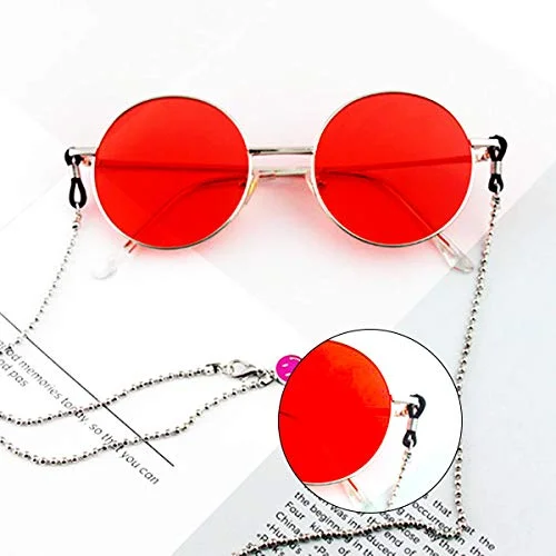 TTSAM 20 Pieces Eyeglass Chain Ends Adjustable Rubber Spectacle End Connectors for Eye Glasses Holder Necklace Chain (Black and Silver) 3